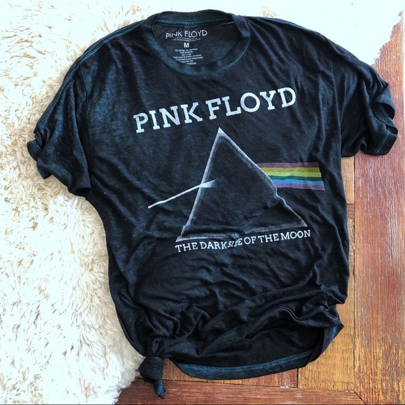 Pink Floyd Tops - Pink Floyd | Dark Side of the Moon Burnout Tee